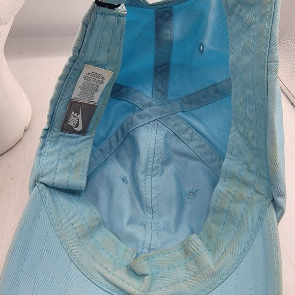Nike Adults Light Blue Athletic Hat Lightweight Casual Outdoors Adjustable - Picture 7 of 10